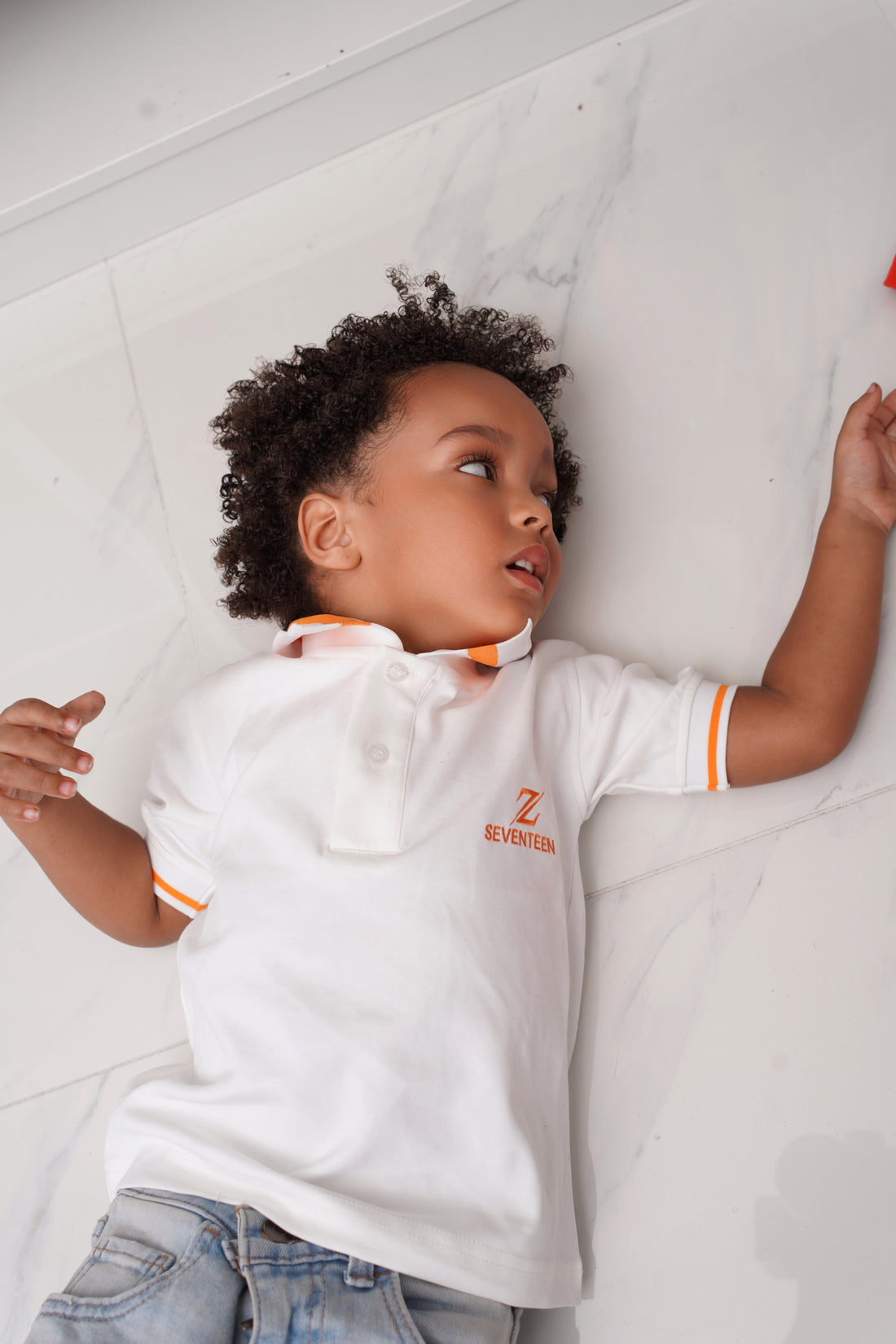 Classic Toddler White Polo