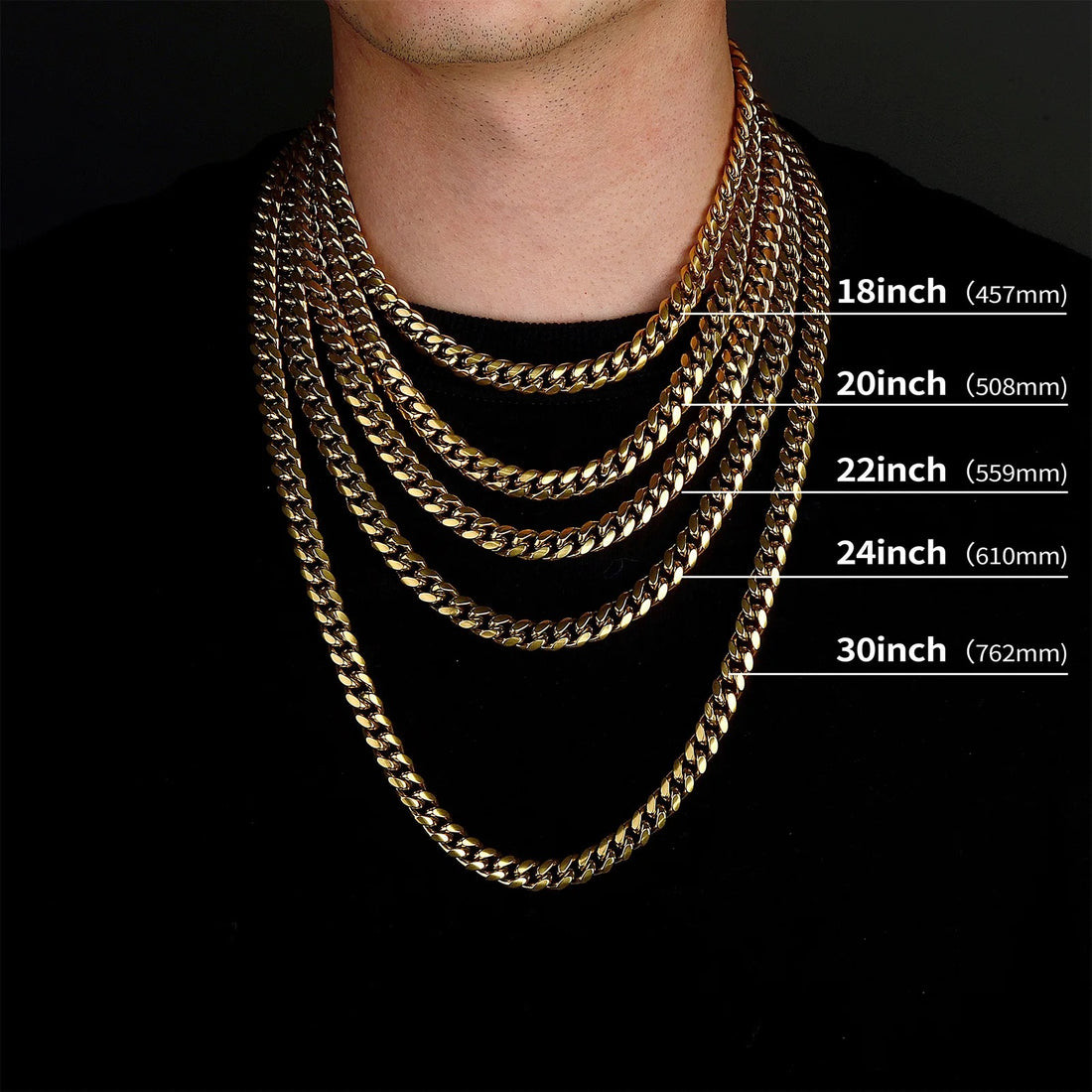 17mm Cuban Link Chain