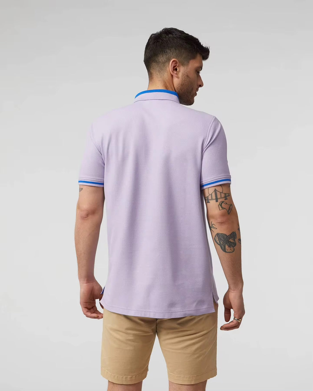 Men Classic Purple Polo