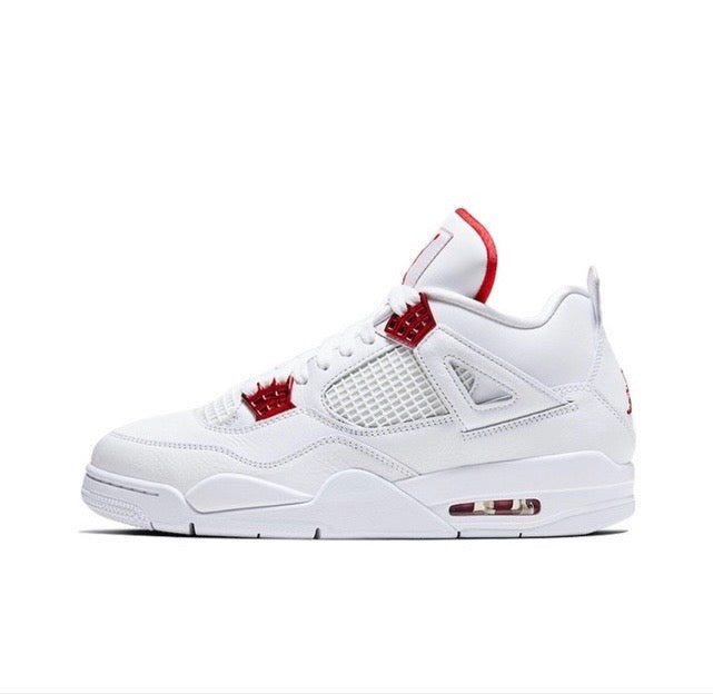 Air jordan 4 retro metallic red