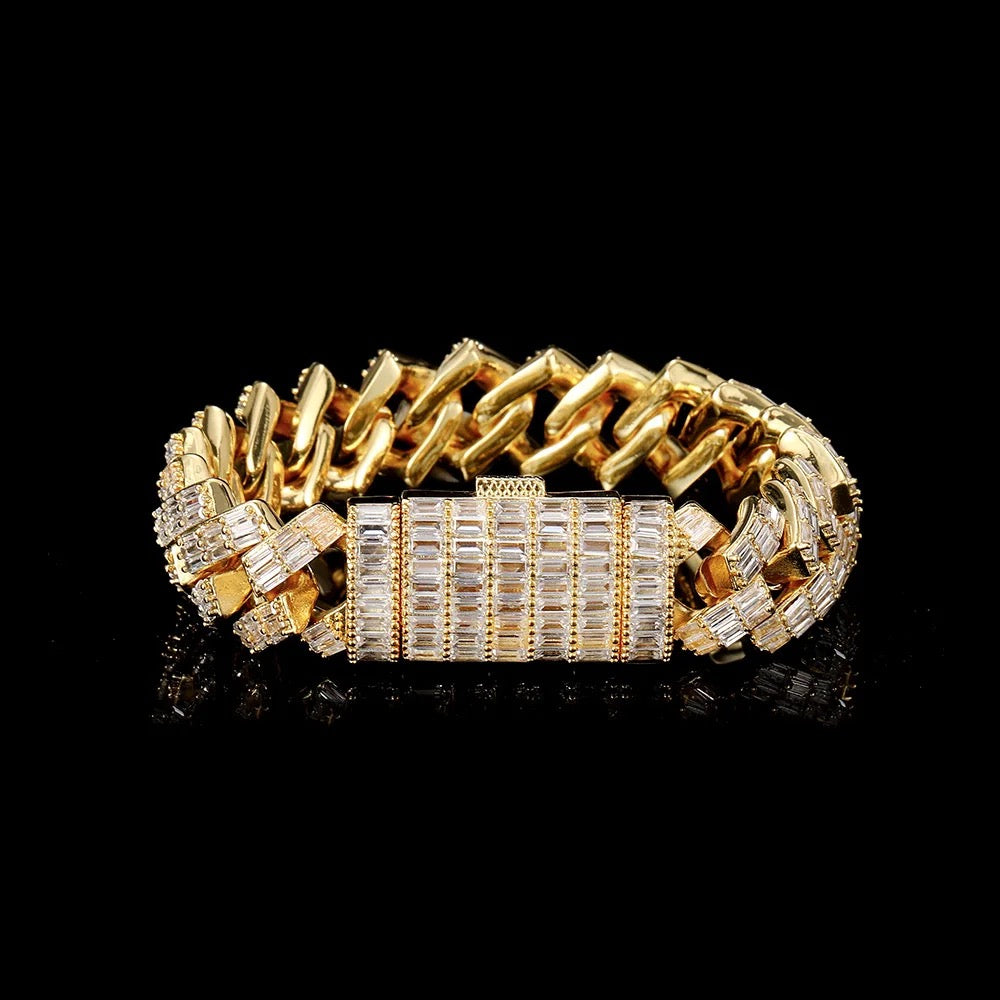 17MM CUBAN LINK BRACELET