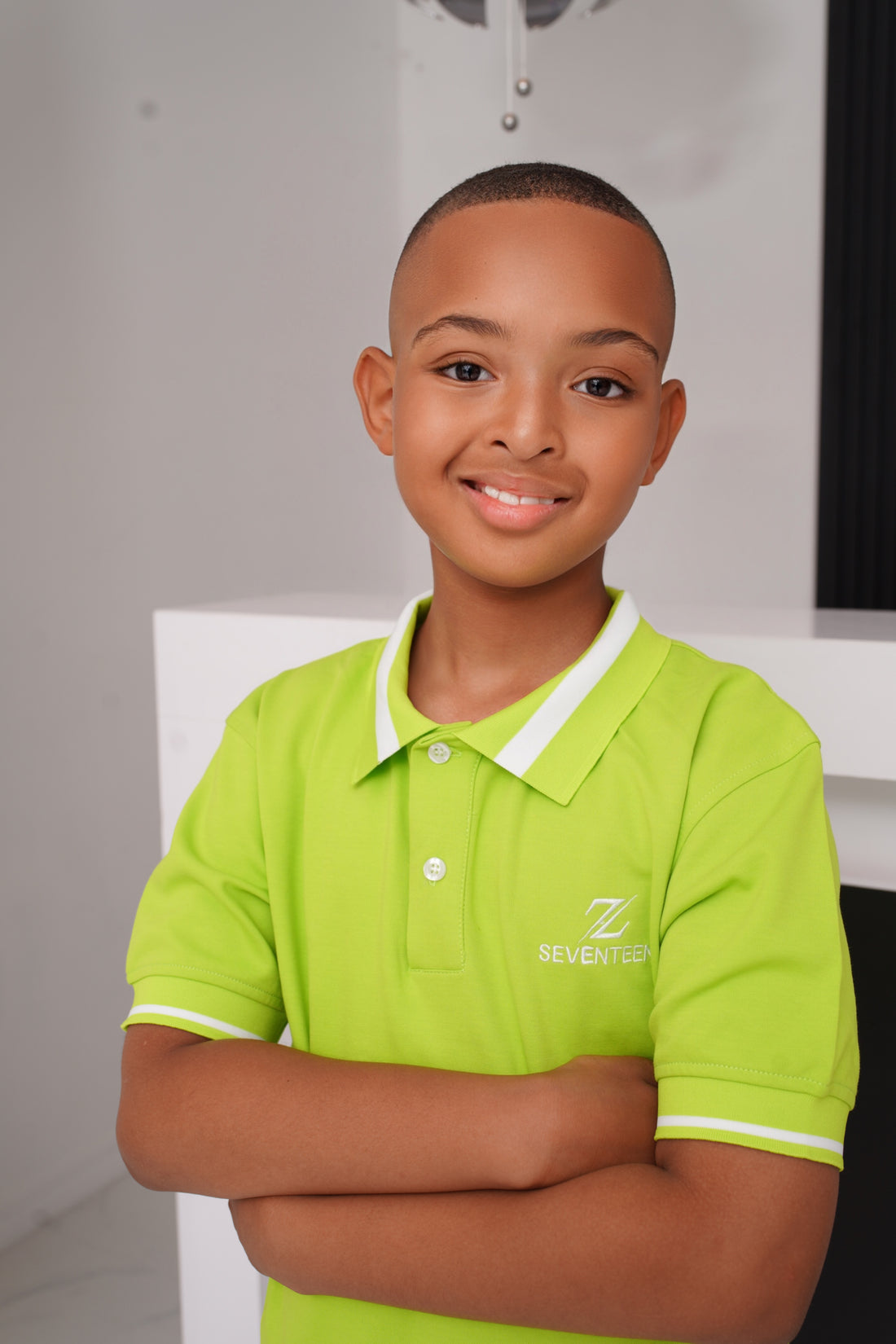 Classic Kids Green Polo
