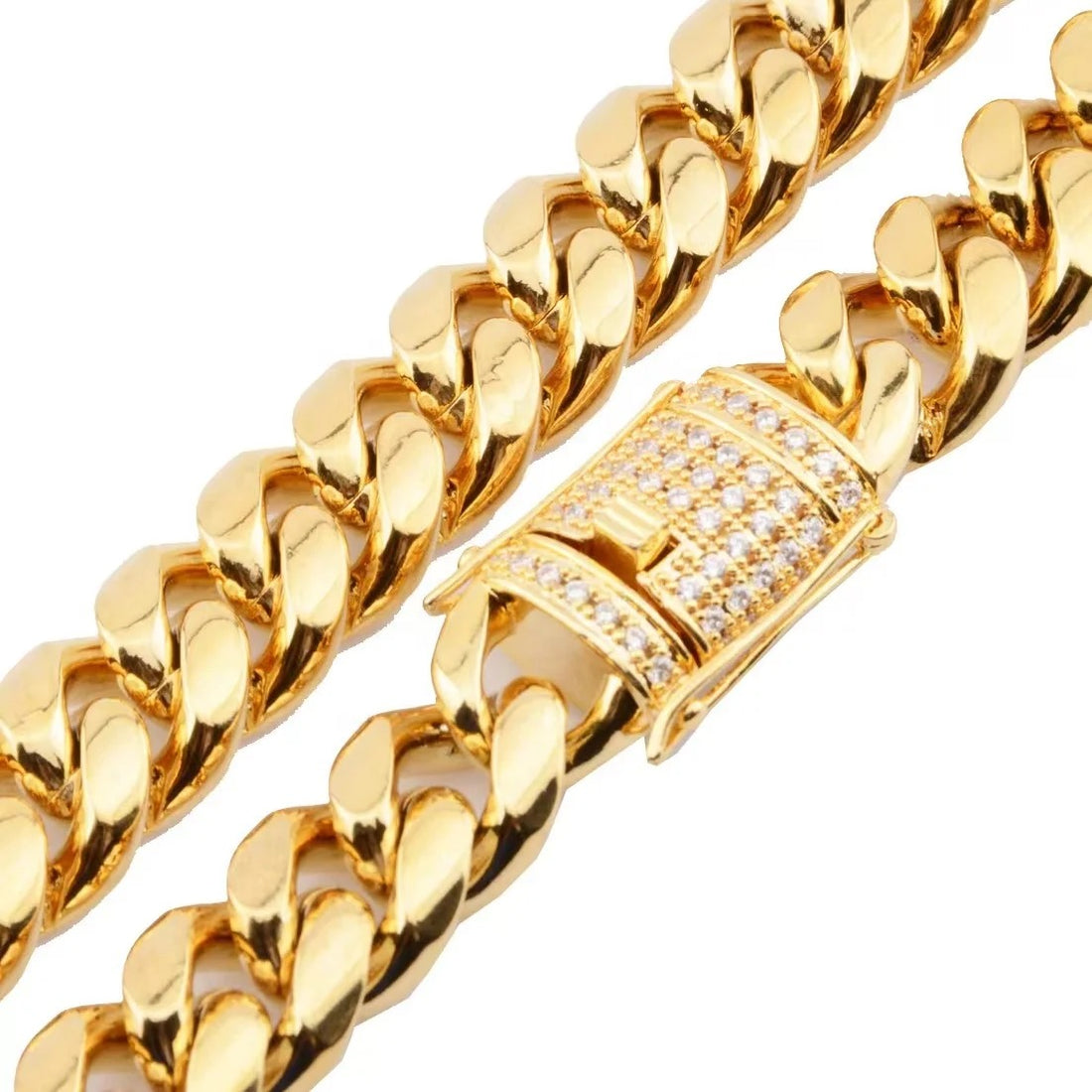 6-18MM CUBAN CHAIN 18K GOLD